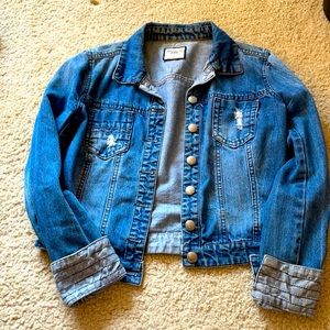 Crop Denim Jacket